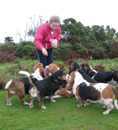 Sarah feeding time