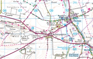 Map of Cherhill