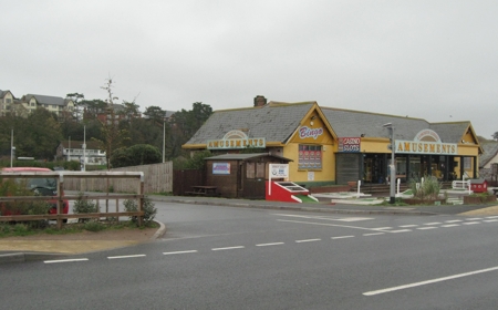Exmouth car park entrance
