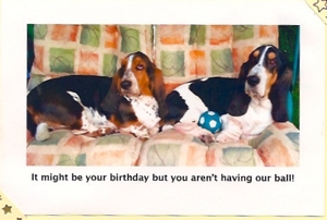 Mandy's birthday card